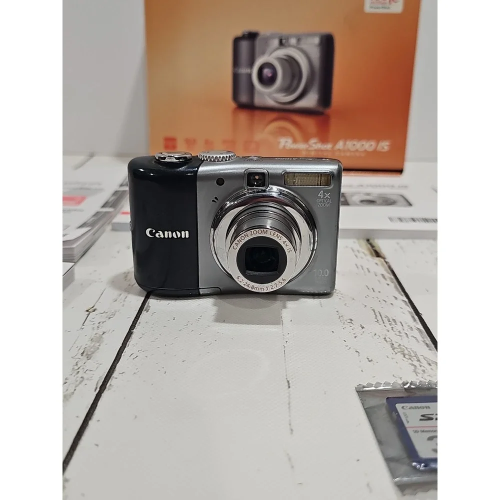 Canon PowerShot A1000 IS 10.0MP Digital Camera - Gray